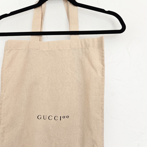 GUCCI Canvas Shopping Tote - Picture 2 of 12
